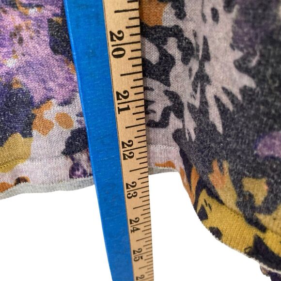Anthropologie Maeve Kimmie Floral Pullover Sweater Womens Size Small Colorful - Picture 9 of 12